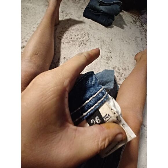 Miss Me Slim Light Wash Bootcut Denim Jeans 26 JP4368 - Picture 4 of 8